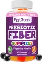 Prebiotická vláknina podle Feel Great Vitamin Co (60 Gummies) 124; Pomáhá zlepšit stravitelné zdraví, Obnovit přírodní Gut Flora, a podporovat celkové zdraví a imunitu * 124; Vegetarian & Vegan Friendly Chew