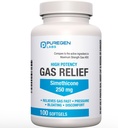 Maximální pevnost plynové pojistky se Simethiconem 250 mg Relieve Pressure, Floating and Painful Discomfort Porovnat s Gas- X a Phazyme -100 Počet