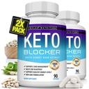 Topux Keto Blocker Pills White Ledney Bean Extract - 1800 mg přírodní Ketóza, Podpora Keto Diet, pro muže ženy, 90 Kapsle, dodatek