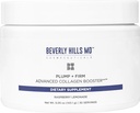 Beverly Hills MD Plump + Firm Advanced Collagen Booster pro stárnutí Skin-Nutrient Powder Drink Mix Formule pro Plumper, Firmer, Skin w / Collagen Peptides, Polyfenoly, Ceramidy (Raspberry Lemonade)