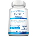 Schválená věda EyeSyl - Doplněk pro oční podporu - Pikolinát chromitý, Taurin, Lutein, Zeaxanthin, Borůvky, BioPerine - 1 měsíc Dodávka - 60 Kapsle - Made in USA