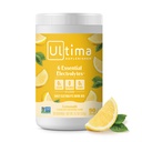 Ultima Replenisher Daily Electrolyte Powder Drink Mix - Sugar Free - Lemonade, 90 Servings - Hydration Powder with 6 Key Electrolytes and Trace Minerals - Keto Friendly, Vegan, Non- GMO