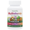 Natures Plus Animal Parade Children 's Chewable Multivitamin - 90 Animal- Shaped Tablety - Přírodní tříděné Flavors - Vegetarian, Gluten Free - 45 Služeb