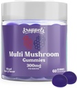 Droppels Multi- Houbová gumička 124; Vegan, Pectin- Based & Non- GMO 124; Maitake, Shiitake, Turkey Tail, Chaga, Reishi & Lion 's Mane Dodatek 124; Smíšené Berries Flavor, 60 Počet