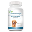 Multivitaminy pro psy, Denní vitamíny a minerální podpora, Nutriční Dog doplňky pro všechny psí plemena a velikosti, Podporuje imunitní zdraví u psů, 120 Žvýkací tablety