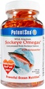 Wild Alaskan Sockeye Omegas Salmon Rybí olej dodatek, Omega33 EPA a DHA, Easy Digestion, Cold Pressed, 90 Softgel