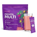Root 'd Prenatal Multivitamin Powder with 3X Electrolytes - 25 Vitamíny & Minerály, Folát, Železo, Vitamin D3, 7 Superfoods & Probiotika, Sugar- Free Vitamíny & Hydratace Balení Vitamin Drink Mix