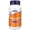 Nyní Potraviny doplňky, přírodní Resveratrol 200 mg s červeným vínem Extrakt, 60 Veg Kapsle