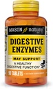 MASON NATURAL Digestivní enzymy s prebiotika a probiotika, podporuje stravitelné zdraví a Gut bilance, 90 tablet