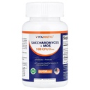 Vitamatic Saccharomyces Boulardii Probiotic 10B per Serving + Yeast Extract (MOS Yeast Fraction) 300 mg - 60 DR Kapsle - Made in USA