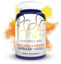 Nootropics Depot Curcumin + Piperine Kapsle CLAS124; 1000 mg Curcumin + 6mg Piperine CLAS124; 180 Počet