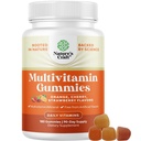 Potenciální denní multivitaminové gumy pro dospělé - Wellness směs vitaminu D A C E B12 zinek a biotin - Dospělý vitamin Gummy pro energetické a imunitní zdraví - Non- GMO gluten zdarma a Halal - 180 Gumy