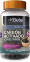Betel Natural Carbon Activado Capsulas - Aktivované Charcoal 90 Kapsle