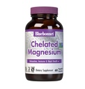 Bluebonnet Nutrition Albion Chelated Magnesium Zeleninové kapsle, 200 mg, Stress Relief, Vegan, Non GMO, Gluten Free, Soy Free, Mléko zdarma, Kosher, 60 Zeleninové kapsle, 1 měsíc Dodávka