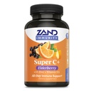 Zand Imunity Super C + s Elderberry, All Day Imunitation Support, 1000mg PureWay- C Vitamin C Plus Zinek & Vitamin D-3, Enhanced Absorpce, 60 Tablet, 30 Služeb