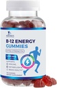 B-12 Vitamin Energy Gummies 4500mcg - Extra Strength B12 Gummy Chewables for Energy Metabolism & Imunity Supplement for Women, Men, & Kids - Non- GMO, Vegan, Berry Flavor - 120 Počet
