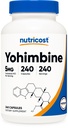Nutricost Yohimbin HCl 5mg, 240 Kapsle Extra Strength - Gluten Free, Non- GMO