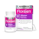 Florajen Ženský Vaginální Probiotický - Gut Zdraví, Vaginální pH Balance, & Zácpa Relief - Multi- Stupeň Formule s Lactobacillus - Chlazený pro potenci - 60 Kapsle