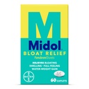 Midol Bloat Relief Caplet s Pamabrom, Relieve Bloating příznaky před a během vašeho období, poskytuje až 6 hodin úlevy pro ženy, 60 Počet