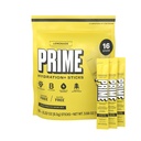 PRIME HYDRATION + Sticks Lemonade CLAS124; Hydration Powder Single Serve CLAS124; Electrolyte Powder On The Go CLAS124; Low Sugar CLAS124; Caffeine- Free CLAS124; Vegan CLAS124; 16 Sticks