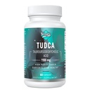 TUDCA 1100mg- Játra Supplement for Detox Cleanse, Water- Soluble Bile Salts with Strong Bitter Taste, 60 Vegan Kapsle, Non- GMO, Gluten- Free