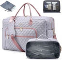 LEVEVOOK Cestovní taška - Dámské Weekender nosit přes noc Laptop & Gym Bag s toaletou / Shoe Pocket, Hospital Labor Bag