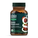 Gaia Herbs Reishi Houba - Pomáhá udržovat zdravý imunitní systém & podporuje srdeční zdraví - Adaptogen Bylinný dodatek pro podporu dlouhověkosti - 40 Vegan tekuté fyto- Kapsle (40- denní zásobování)