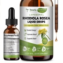 Totaria 16- in-1 Liposomal Rhoddiola Rosea Tincture, Ultra Strength Rhoddiola Supplement w / Ashwagandha, Saffron, Magnesium, SAM- e, Rhoddiola Rosea Extract Liquid Drops for Natural Relaxation, Mood, Energy
