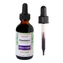 Quantum Health Black Elderberry Liquid Extract Sambucus Nigra Imunitary Support Formule 700mg - Denní Wellness Boost potentních antioxidantů pro ženy a muže - vysoká dávka, rychlá absorpce, Vegan - 2 Fl Oz