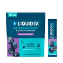 Liquid I.V. ® Hydration Multiplier - Concord Grape CLAS124; Electrolyte Powder Drink Mix CLAS124; 1 balení (16 porcí)