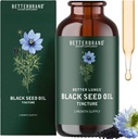 Betterbrand BetterLungs Black Seed Oil Tinktura 60 ml tekutý vzorec