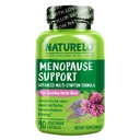 NATURELO Menopauza Doplňky pro ženy, Bylinné směsi s černým Cohosh pro Menopauze Hot Flashs Advanced Estrogen Multi- Symptom Formule 90 Kapsle
