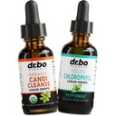 Candi Cleanse & Chlorofyl Liquid Drops - Organic Oregano Oil Drops & Liquid Chlorofyl Odoor Cleanse Support - Natural Oral Gut Cleanser Detox, Internal Deodorant, Body Deodorating Dodatek