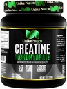Čisté Creatine Monohydrát Prášek Dodatek, Neochucené, Podporuje hromadné svalové energie, Zotavení, a síla - Creatin dodatek pro muže a ženy - 500G, 5000mg Per Serv (5g) - 100 Služeb