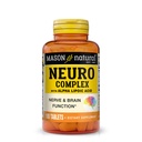 MASON NATURAL Neuro komplex s alfa kyselinou lipoovou a vitaminem B12, vhodný pro vegetariány, 100 tablet
