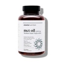 SMARTERNITION MCT Oil Capsules C8 a C10 - Ketogenní palivo pro mozek a tělo, setrvalá energie - z Cold- Pressed Coconut, Palm & Gluten- Free, Non- GMO - 90 Počet - 30- denní dodávka