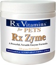 Rx Vitamíny pro domácí zvířata Rx Zyme pro psy a kočky - Nápověda Gastrointestinální Nepohodlí - Přidat do jídla - 120g prášek