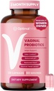 Optimální Prime Vaginální Probiotika pro ženy s prebiotiky, Cranberry Extract, a Lactobacillus Probiotic Blend, podporuje zdravé Vaginální Flora, Odor Control, pH Balance, 2 Měsíční dodávky, 120 Kapsle