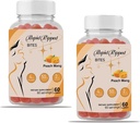 Opalovací gumy pro zdraví a lesk - 60 Gumy, Super Natural Tanning Denní dodatek s Beta- karoten, Lycopene & Astaxanthin, Vegan, Non- GMO (2)