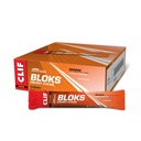 CLIF BloKS - Orange Flavor with Caffeine - Energy Chews - Non- GMO - Plant based - Fast Fuel for Cycling and Runing - Quick Carborens and Electrolytes - 2.12 oz. (18 Count)
