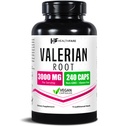 Zdravotní péče Valerian Root Kapsle 124; 3000mg High Potency Extract 124; 240 Vegan pilulky 124; Bylinný dodatek pro relaxaci a spánkovou podporu 124; Non- GMO, gluten- Free, Made in USA