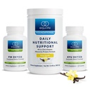 Equilife Dr. Cabral Detox, 7 Day Program s rostlinným proteinem, Vitamíny, aminokyseliny, a minerály na podporu plné tělesné rovnováhy, strava náhradní prášek, Vegan, gluten zdarma, Vanilla, 14 Servings