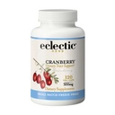 Eklectic Herb - Premium Freeze Sured Cranberry Capsules 124; Podpora močového traktu 124; Cranberry Supplement for Morical Tract Health 124; Organic, Non- GMO, Vegan (120 CT 124; 300 mg)