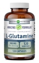 Amazing Applicas L-glutamin Amino Acid Supplementary 124; 500 Mg CLAS124; Kapsle CLAS124; Non- GMO CLAS124; gluten- Free CLAS124; Made in USA (1 balení 124; 120 Počet)