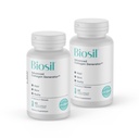 Biosil Collagen Booster Dodatek - 60 Tekuté kapsle, Balení 2 - Patentovaný ch-OSA Activátor pro pleť, vlasy, nehty & spony - Podporuje přírodní výroba - 60denní dodávky