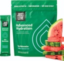 Just Live Advanced Hydration - Sor Meloun, Electrolyte Drink Mix, Tart Cherry Extract, Podporuje obnovu a absorpci, Nízký cukr, 14 Pack