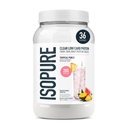 Izopure clear syrovátka izolát protein prášek, laktóza zdarma, gluten zdarma, přirozeně ochucené, tropický punč, 20g protein per Serving, 1.9 Lbs, 36 Doručování (Balení květen Vary)