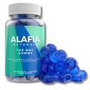 Sugar- Free NAC Gummies, NAC dodatek pro respirační zdraví, Játra Detox & Cleanse, Ledviny, Antioxidant Podpora, N-Acetyl Cysteine dodatek MCT- Oil potažený pro Absorpční Vegan 60ct