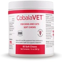 CobalaVet vitamin B12 & B9 pro malé psy & kočky - podporuje nervový systém, mozková funkce, imunitní defenze a růst buněk - Formace krevních buněk - Metabolická cesta - 60 měkkých žvýkaček