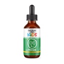 BIORAY Kids NDF Focus, Citrus - 2 fl oz - Podporuje kognitivní funkce, zvyšuje jasnost a podporuje stabilní energetické hladiny - Non- GMO, Vegetarian, gluten zdarma - 1-2 Měsíce